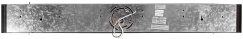 Design House Vanity Lights, 6 Linear Lights, Dimmable, Horizontal or Vertical Use, Uses (6) 60W Bulbs, For Bathroom/Makeup Vanity, Polished Chrome, 36.0 in. L x 4.33 in. H x 2.0 in. D, 500942