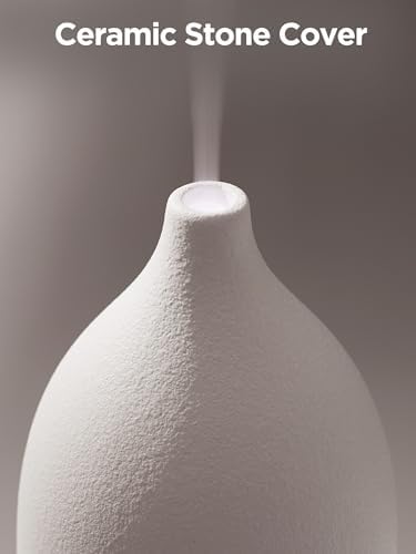 InnoGear 150ml Ceramic Essential Oil Diffuser, Diffusers for Home, White
