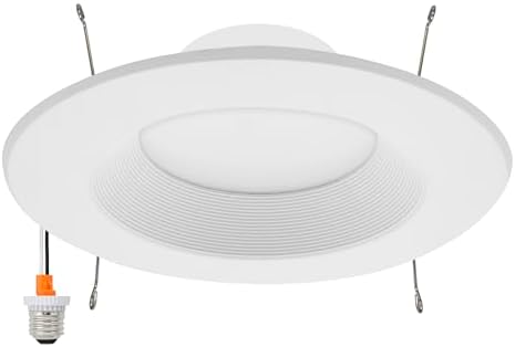 Maxxima 5 in. & 6 in. Retrofit Recessed LED Downlight, 1300 Lumens, 5 CCT