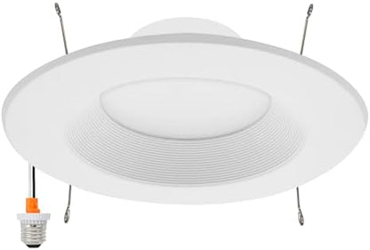Maxxima 5 in. & 6 in. Retrofit Recessed LED Downlight, 1300 Lumens, 5 CCT