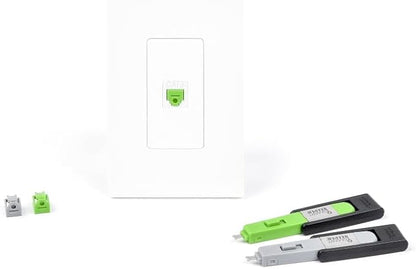 RJ11 Port Lock with Key, 4 Blockers 1 Key