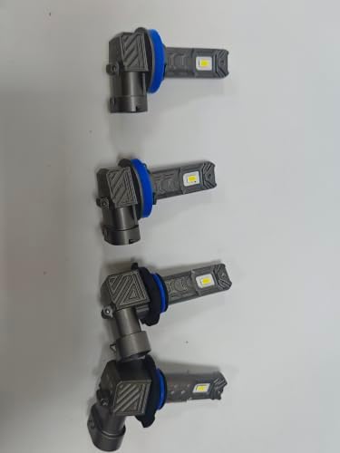 Marsauto 9005 H11 LED Bulbs Combo, IP68 Plug and Play, Pack of 4