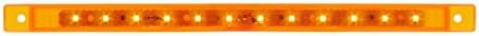 GG Grand General 75960 Amber/Amber Marker Light (10-1/8" Ultra Thin 12 LED Bar)