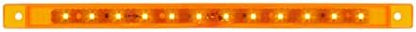 GG Grand General 75960 Amber/Amber Marker Light (10-1/8" Ultra Thin 12 LED Bar)