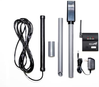 Mighty Mule FM231 Wireless Driveway Alarm – Electromagnetic Vehicle Detection, Indoor Receiver, 400 ft Range, Expandable, Battery Powered, Easy Installation, Driveway & Property Security System
