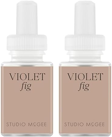 Pura x Studio McGee Home Diffuser Refill, 2 Pack, Violet Fig