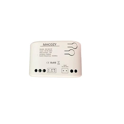 Smart Home Dry Contact Zigbee Relay Switch, Remote Control for Light Garage Door, Compatible With Alexa Google Home, Hub Needed (1CH 220V)