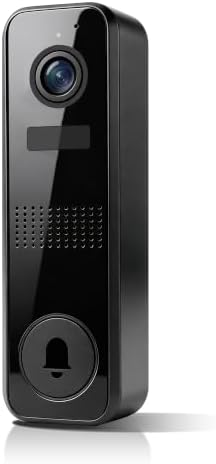 Wireless Doorbell Camera, 2K Video Doorbell, 2.4GHz WiFi