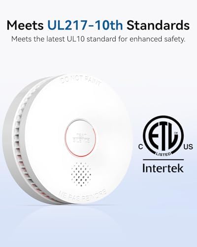 SITERWELL Smoke Detector, 10 Year Product Life Fire Alarm