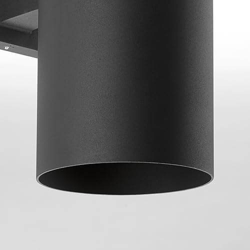 Progress Lighting LED Cylinder Outdoor Wall Light, Black