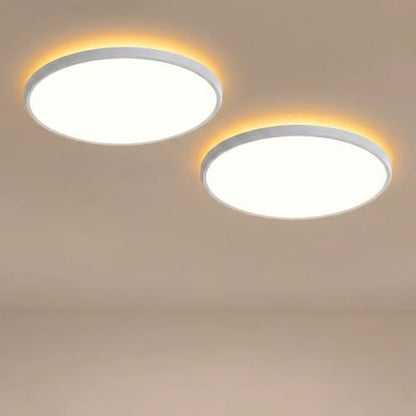 TALOYA 2 Pack 18" Dimmable Flush Mount Ceiling Light Fixture,5CCT,White