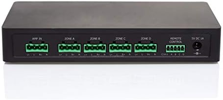 Audioflow 4 Way Speaker Switch Selector Box Smart Wi-Fi