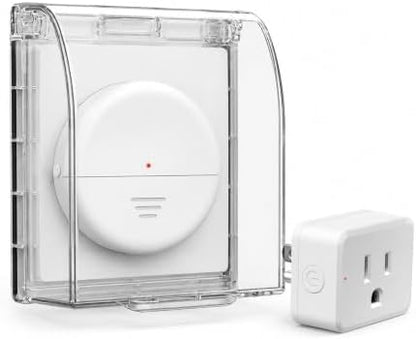 NineLeaf Outdoor Wireless Motion Sensor Plug, Motion Sensor Outlet | IP65 Waterproof, AUTO & Timer Modes, 260FT RF Range, Adjustable Detection, No Wiring for Garden Lights, Porch, Garage, Patio