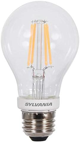 LEDVANCE 40247, Soft White 40 Watt Equivalent, A19 LED Light Bulbs, Dimmable, Color 2700K, Made in The USA with US and Global Parts, 4 Pack, 4 Count