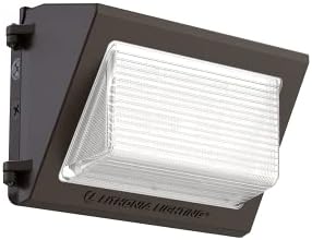 Lithonia Lighting 13" LED Wall Pack Outdoor Light, Dusk to Dawn Photocell