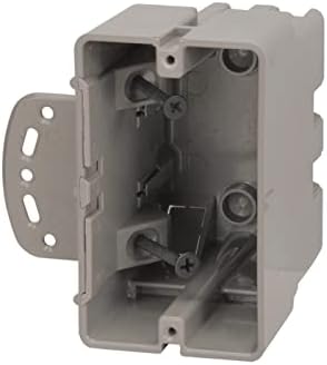 Southwire MSBMMT1G 1 Gang Multi Mount Device Box with Depth Adjustable; Heavy Duty 42lb