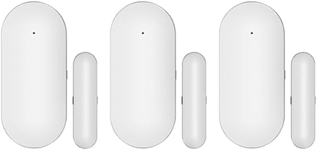 WiFi Wireless Home Security System - Smart Home & Business Alarm System, Expandable, Standalone Keypad, App Alerts, No Monthly Fee, Alexa Compatible, Door/Window Sensors & Motion Detectors & Remote