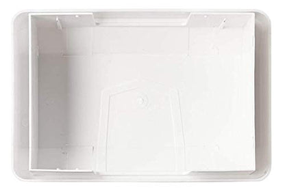 Newhouse Hardware CHM3DCOVER Door Chime Cover Only, Fits Most Nutone Models, White