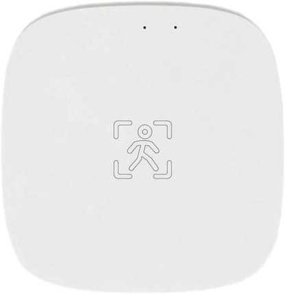 Presence Sensor, WenzhiIoT Smart Motion Sensor Zigbee 5.8 GHz Radar MmWave Presence Sensor Movement Body Motion Detection with Luminance/Distance Tuya Smart Life Home Assistant