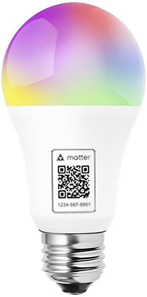 Smart LED Light Bulb, E27, WiFi, Color Changing 2700K-6500K, Compatible with Alexa, Google Home, Apple Home, SmartThings