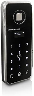WiFi Access Control 400lb Holding Force Electic Magnetic Door Lock System Kit with Remote and Smartphone app Control, paired with Wireless Fingerprint and Access Kaypad (Fingerprint and Access Kaypad)