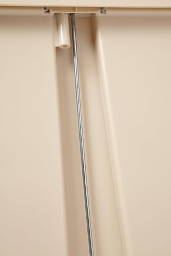 Rubbermaid Commercial Products STREAMLINE Plastic Front Step Step-On-Trash/Garbage Can/Bin 18 GAL Beige for Doctor's Office/Hospitals/Healthcare