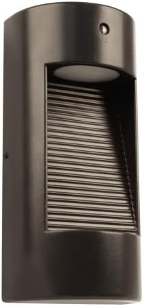 Feit Electric Dusk to Dawn Outdoor Wall Sconce, 12W Half Moon Wall Mount Light Fixture, Integrated LEDs, UV Protected, Weatherproof, 250 Lumens, 5000k Daylight, Hardwired, Bronze S8PHMWM/850/DD/BZ/HD