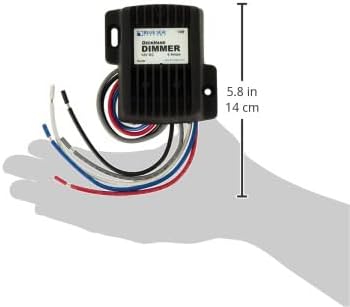 Blue Sea Systems 7506 Deckhand DIMMER Switch 6A 12V, Blue, Small