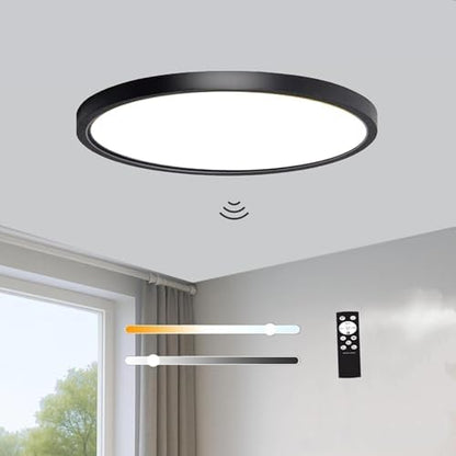 12 Inch Motion Sensor LED Ceiling Light, White