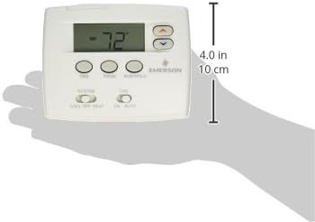 White-Rodgers Emerson 1F80-0224 Single Stage 24 Hour Programmable Thermostat,Blue