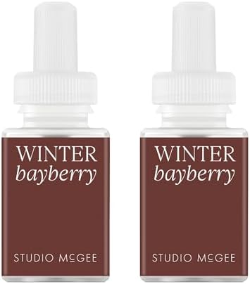 Pura x Studio McGee Home Diffuser Refill, 2 Pack, Winter Bayberry