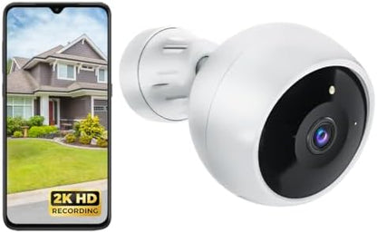 Security Cameras Wireless Outdoor, 2K Camera for Home Security