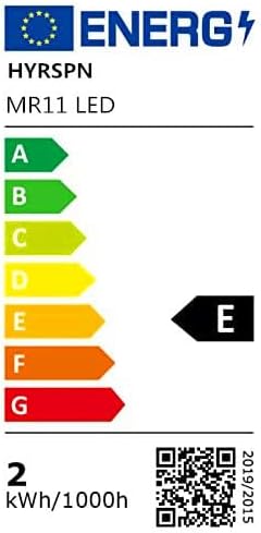 MR11 GU4 Led Bulbs 2W 12V AC/DC, 24V DC, 20W Halogen Replacement, Warm White 3000K (Pack of 4)