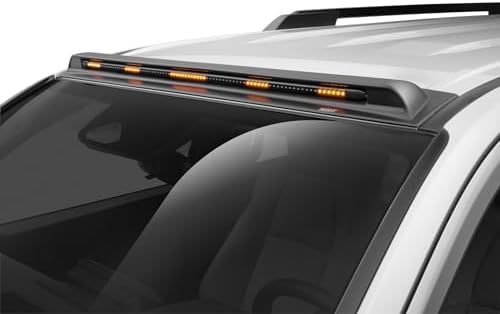 Husky Liners AeroCab PRO Marker Light | Fits 2019-2026 Dodge Ram 1500 w/Out Sunroof | Cab, 1-pc Black - 2825163
