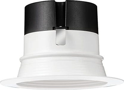 Juno 4BEMW SWW5 90CRI CP6 M2 E-Series LED Recessed Downlighting, Baffle Trim, 4-Inch, White (Pack of 12)