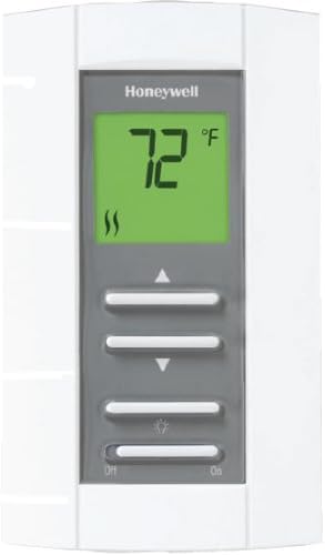 Honeywell TL7235A1003 Line Volt Pro Non-Programmable Digital Thermostat with Electronic Temperature Control, 240-Volt