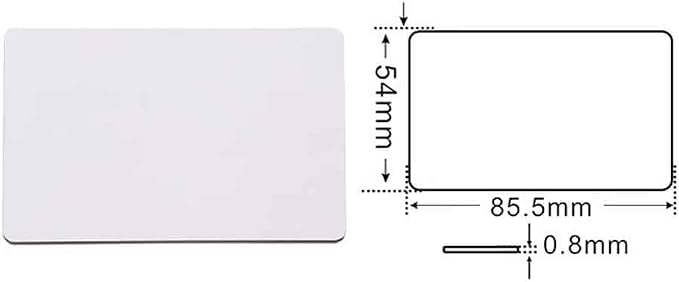 20 PCS Writable Rewritable Clone IC Smart Key Card, 13.56 MHz UID,Compatible with MIFARE Classic 1K, RFID Rewritable for Access Control Key Tag Rewritable (20 PCS)