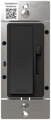 Legrand Radiant 150W LED Dimmer Light Switch 3-Way Rocker Black 1 Pack