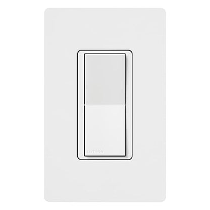 Lutron Claro Accessory Switch, 3-Way | For Smart Dimmer/Switch | DVRF-AS-WH-2 | White | 2 Pack