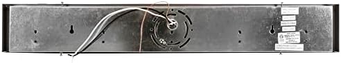 Design House 509653 5-Light Vanity Strip Light Contemporary Dimmable for Bathroom, Bedroom, Makeup Vanity, Polished Chrome