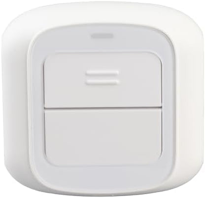 ZigBee Dual Smart Scene Switch Push Button for DIY Home Automation, APP Remote Control, Smart Life Compatible, Battery Operated