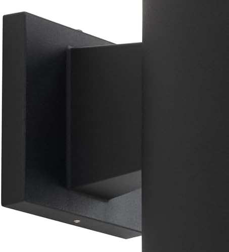 Progress Lighting Cylinder Outdoor Wall Light, Black