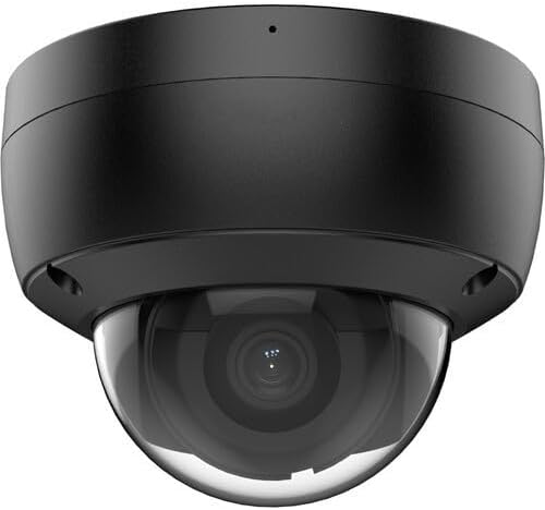 DS-2CD2183G2-IU Acusense 4K 8MP IP Camera Outdoor, 2.8mm PoE Dome with Audio, Built-in Microphone, WDR, IP67 IK10, H.265+, Human Detection, Support Firmware Upgrade, Work with Ⲏіkconnect Black
