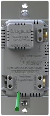 Legrand 150W Toggle LED Dimmer Light Switch Flicker-Free Brown 1-Pack