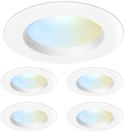 Feit Electric 4 in LED Recessed Downlight - 5CCT, Dimmable - 4 Pack