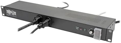 Tripp Lite 12-Outlet Rackmount PDU Isobar Surge Protector Power Strip, 20A, 3840 Joules, 15ft Cord with 5-20P Plug, 1U Rack-Mount, Lifetime Manufacturer's Warranty & $25,000 Insurance (IBAR12-20ULTRA)
