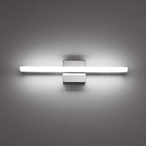 Combuh Bathroom Light Fixtures Over Mirror, Modern Bath Wall Lamp Chrome