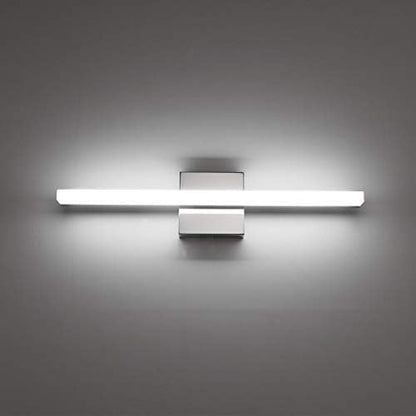 Combuh Bathroom Light Fixtures Over Mirror, Modern Bath Wall Lamp Chrome