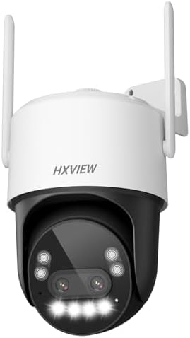 4K PTZ WiFi Security Camera Outdoor, 10X Hybrid Zoom, BU-H500