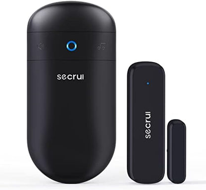 SECRUI Door Chime, Door Open Sensor Chime for Business/Home when Entering, Adjustable Volume, Easy installation, 400ft Range, 52 Chimes, M508+D7
